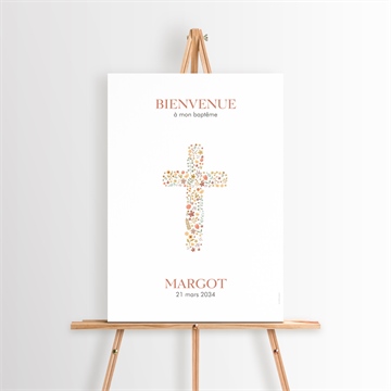 Panneau bienvenue florilège - Mise en situation