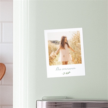 Faire-part communion en grâce duo - Mise en situation