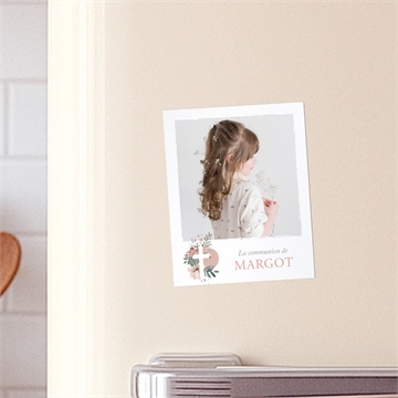 Faire-part communion vraie joie duo - Mise en situation