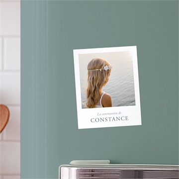 Faire-part communion espérance duo - Mise en situation