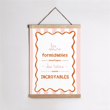 Affiche annonce grossesse tata