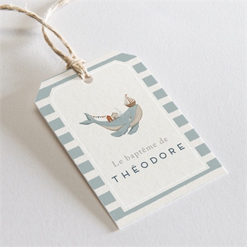 Etiquette baptême animaux marins