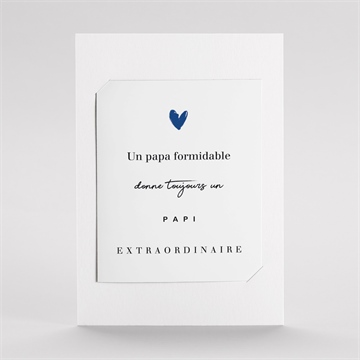 Carte annonce grossesse bientôt papi duo - Mise en situation