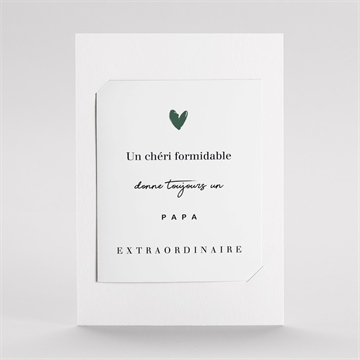 Carte annonce grossesse bientôt papa duo - Mise en situation