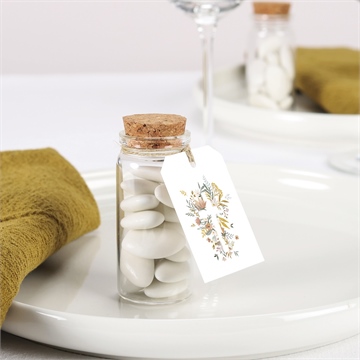 Boîte de dragées communion foi fervente mignonette