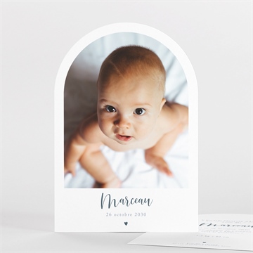 Carte recto-verso - portrait