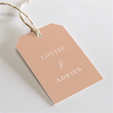 Etiquette mariage bel éclat