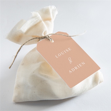 Etiquette mariage bel éclat - Mise en situation