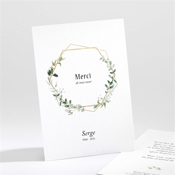 Carte recto-verso - portrait