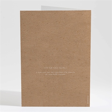 Livret de messe baptême ichthus kraft adulte - Dos du livret