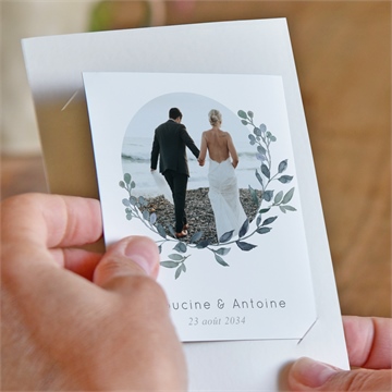 Remerciement mariage rien que nous duo