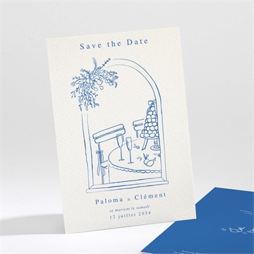 Save the Date mariage dolce vita