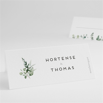 Marque-place mariage amour elegant