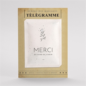 Carte recto-verso - portrait