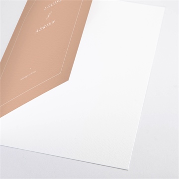 Livret de messe mariage bel éclat - Détail du livret