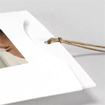 Faire-part naissance notre grand bonheur pochette - Détail du faire-part