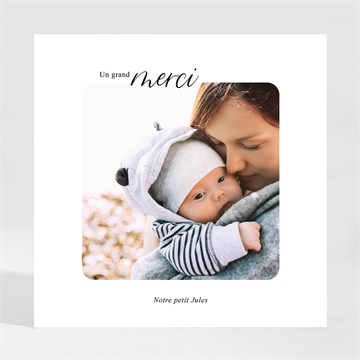 Remerciement naissance tendresse