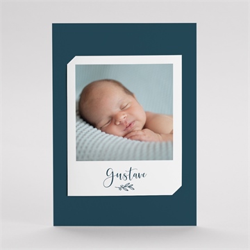 Remerciement naissance jolie touche duo