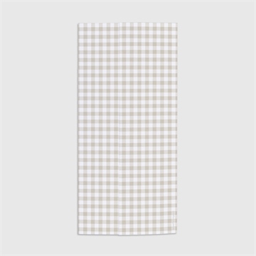 Faire-part naissance vichy pochette duo - Dos du faire-part