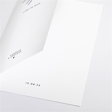 Livret de messe mariage classique photo - Détail du livret