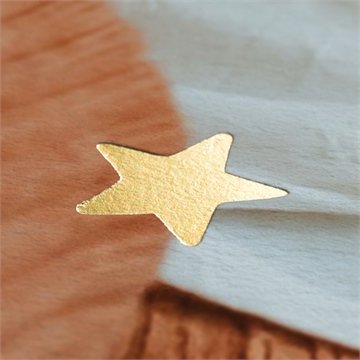 Remerciement naissance photo hello - Marquage à chaud OR