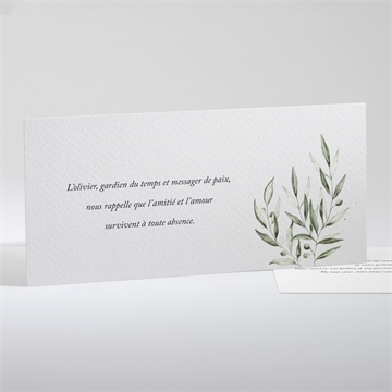 Remerciement décès olivier éternel