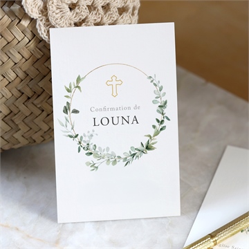 Carte recto-verso - portrait