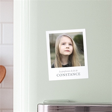 Faire-part profession de foi affirmation duo - Mise en situation