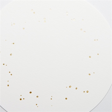 Faire-part profession de foi créa libre rond - Détail du faire-part