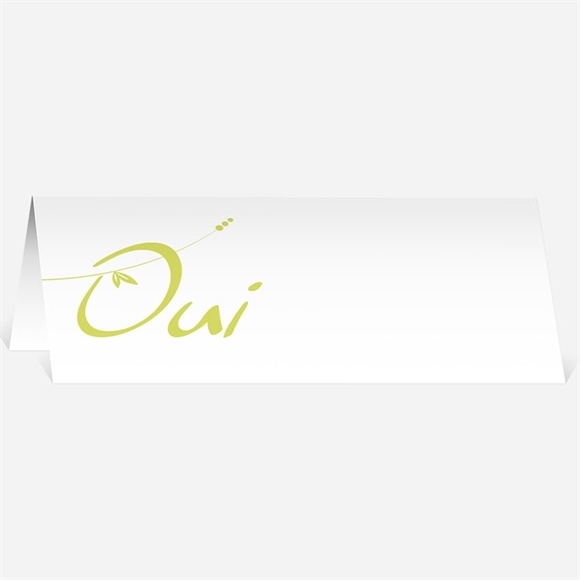 Marque-place mariage Moderne et printanier réf.N440143