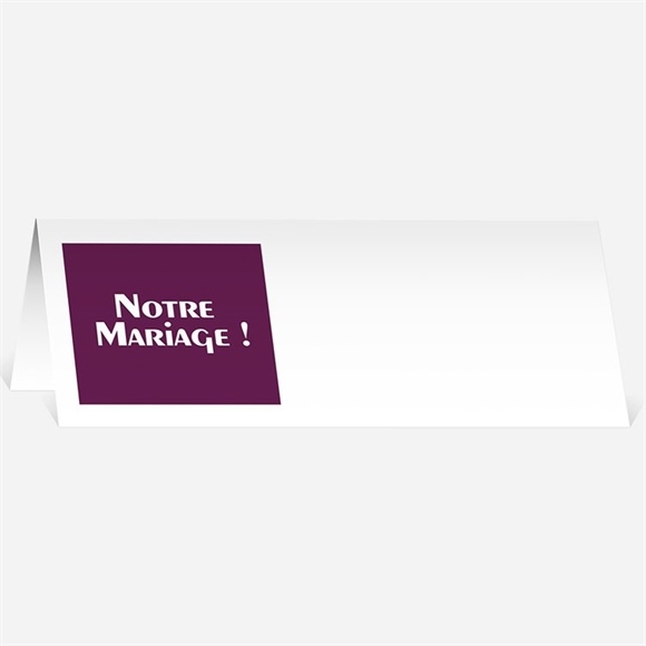 Marque-place mariage Mosaïque de nos photos réf.N440171