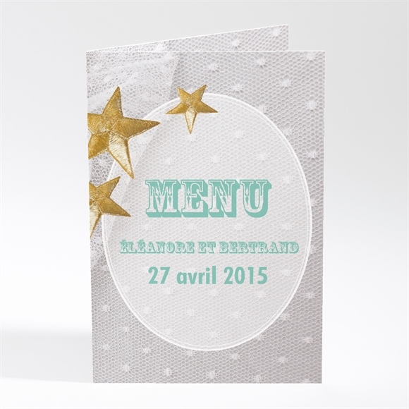 Menu mariage Féerie d'étoiles réf.N401292