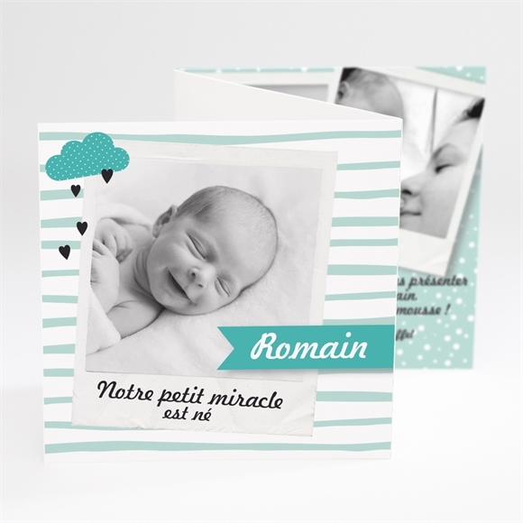 Faire Part Naissance Original Avec Photo Monfairepart Com