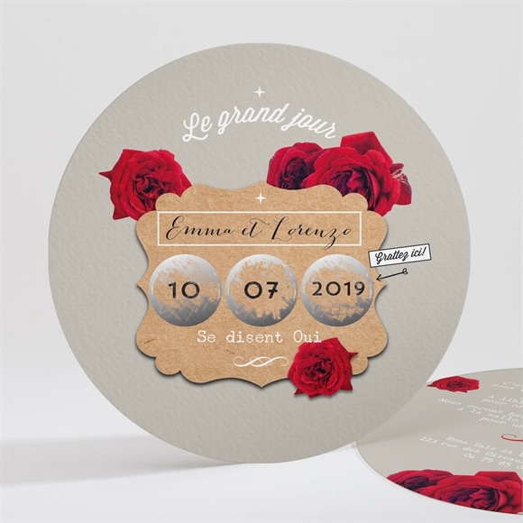 Faire-part mariage La surprise réf.N32158