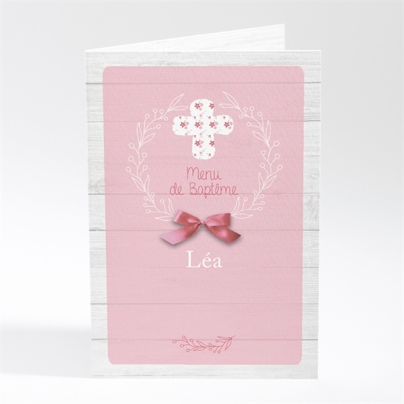 Menu baptême Jolie composition réf.N401426