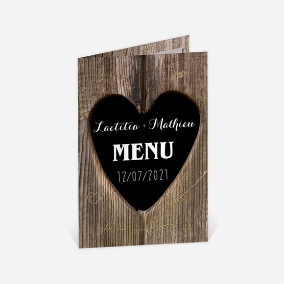 Menu anniversaire de mariage les noces de bois