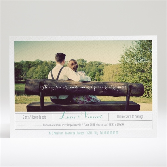 Invitation Anniversaire De Mariage Carte Anniversaire Photo Monfairepart Com Invitation Anniversaire De Mariage Carte Anniversaire Photo Monfairepart Com