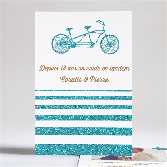 Invitation Anniversaire De Mariage Notre Tandem Monfairepart Com Invitation Anniversaire De Mariage Notre Tandem Monfairepart Com