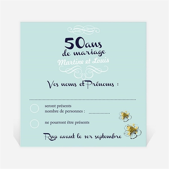 Carton Reponse Anniversaire De Mariage Nos Beaux Souvenirs Monfairepart Com Carton Reponse Anniversaire De Mariage Nos Beaux Souvenirs Monfairepart Com