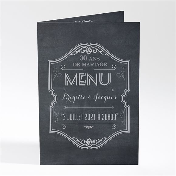 Menu Anniversaire De Mariage Tendance Et Original Photo Monfairepart Com Menu Anniversaire De Mariage Tendance Et Original Photo Monfairepart Com