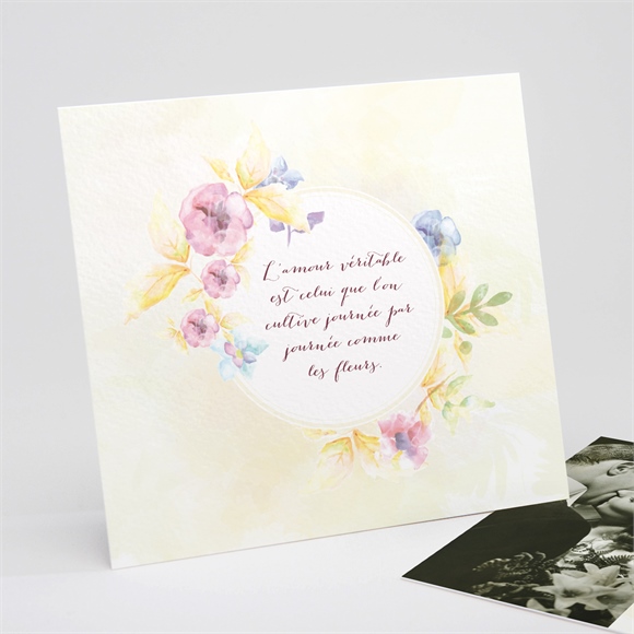 Invitation Anniversaire De Mariage Invitation Jardin Fleuri Monfairepart Com Invitation Anniversaire De Mariage Invitation Jardin Fleuri Monfairepart Com