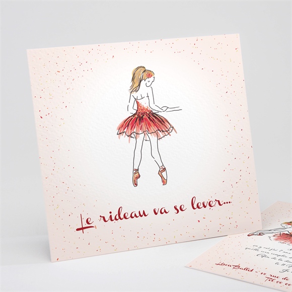 Invitation Anniversaire La Danseuse Et Ses Copines Monfairepart Com Invitation Anniversaire La Danseuse Et Ses Copines Monfairepart Com