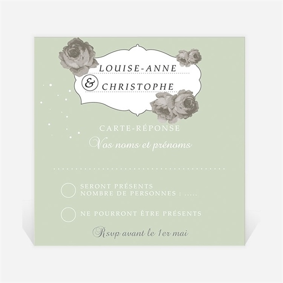 Carton Reponse Mariage Retro Chic Vintage Monfairepart Com Carton Reponse Mariage Retro Chic Vintage Monfairepart Com
