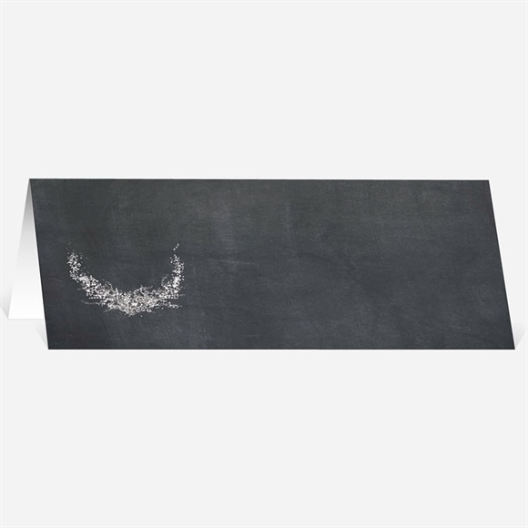 Marque-place mariage Ardoise ronde réf.N440440