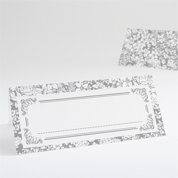 Marque-place mariage Floral et romantique réf.N440536