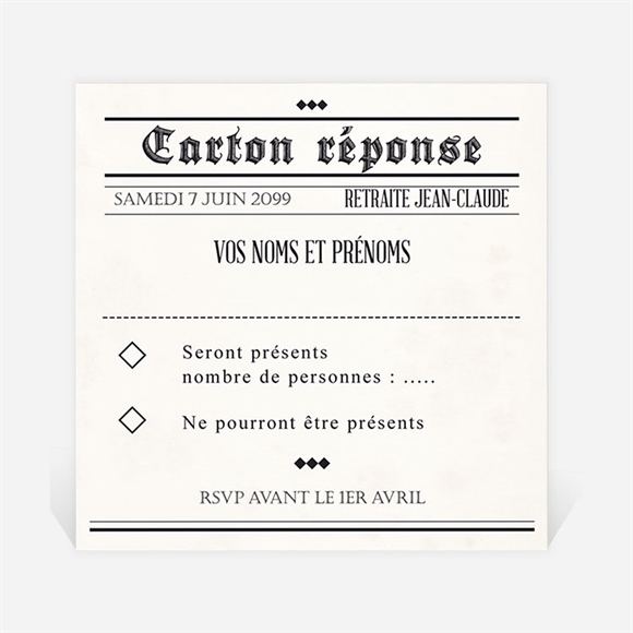 Reponse Negative Invitation Depart Retraite Reponse Negative Invitation Depart Retraite