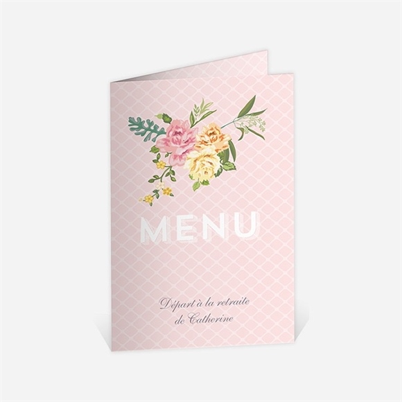 Menu départ à la retraite Vent printanier réf.N401723