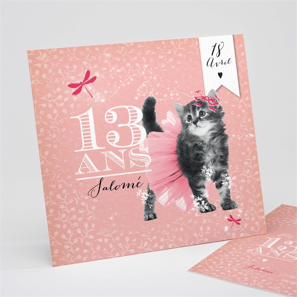 Invitation Anniversaire Girly Monfairepart Com Invitation Anniversaire Girly Monfairepart Com