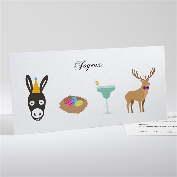 Carte anniversaire réf. N13164 réf.N13164