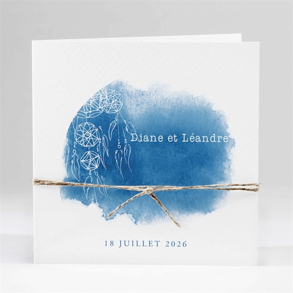 Faire-part mariage Perle d'Aquarelle réf.N45191